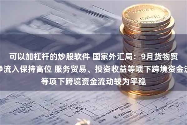 可以加杠杆的炒股软件 国家外汇局:9月货物贸易项下资金净流入保持高位 服务贸易、投资收益等项下跨境资金流动较为平稳